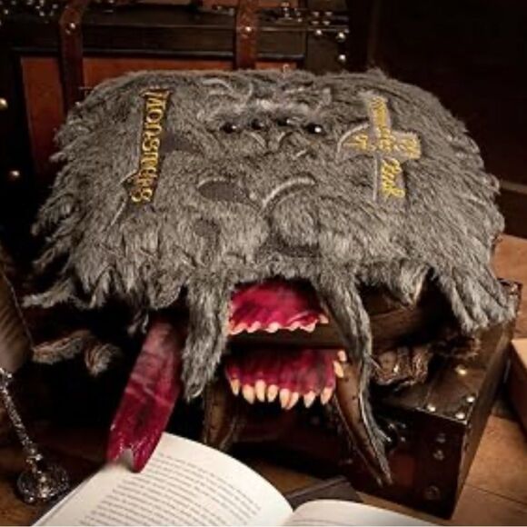 Harry Potter Book of Monsters Plush Pillow Noble Collection NWT - Picture 11 of 11